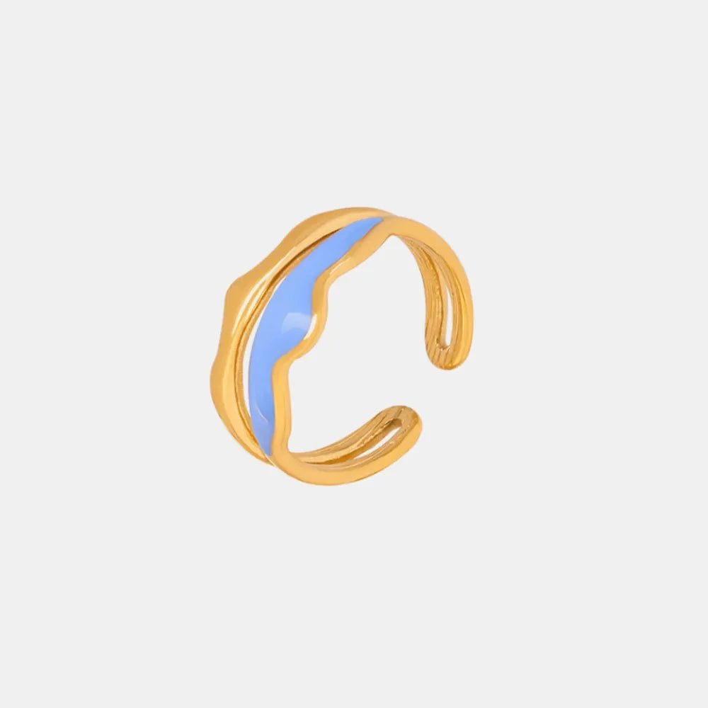18K Gold - Plated Open Ring - Extrinsic Beauty