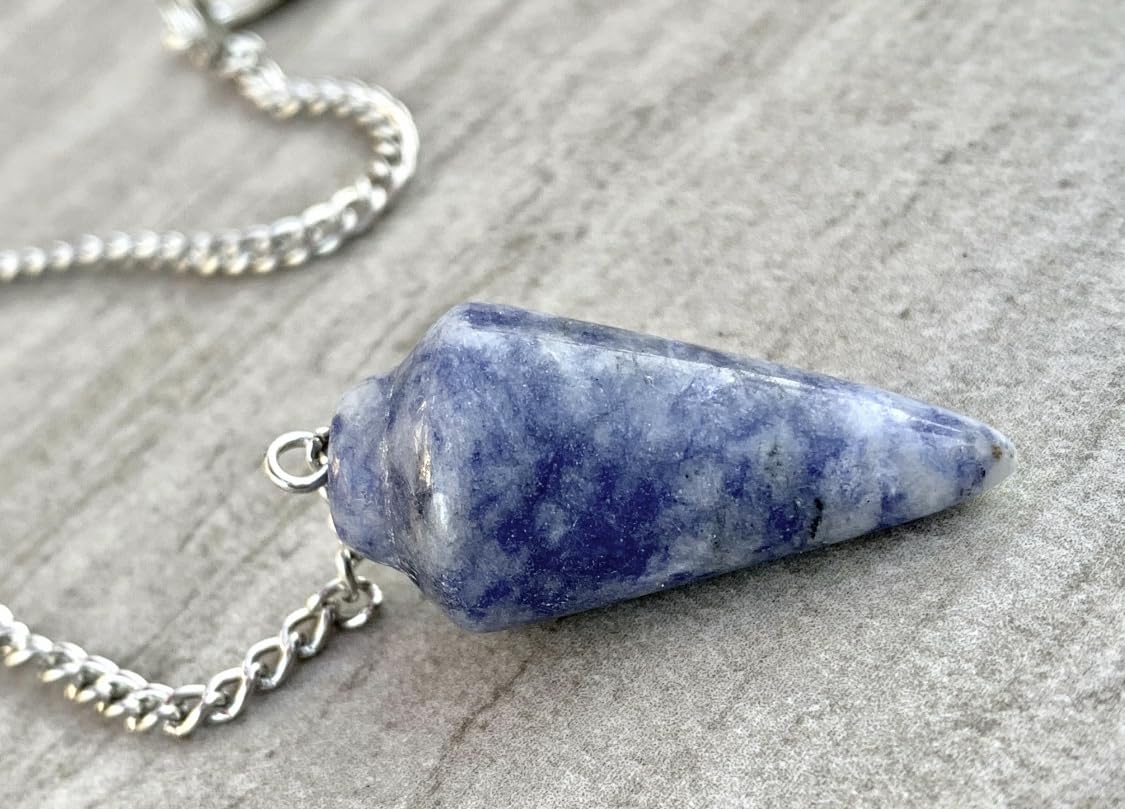 Extrinsic Beauty Natural Gemstone Energy Pendulum (rose-quartz)