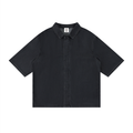 Unisex Vintage Wash Drop Shoulder Lyocell Shirt