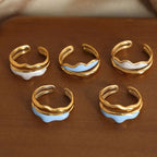 18K Gold - Plated Open Ring - Extrinsic Beauty