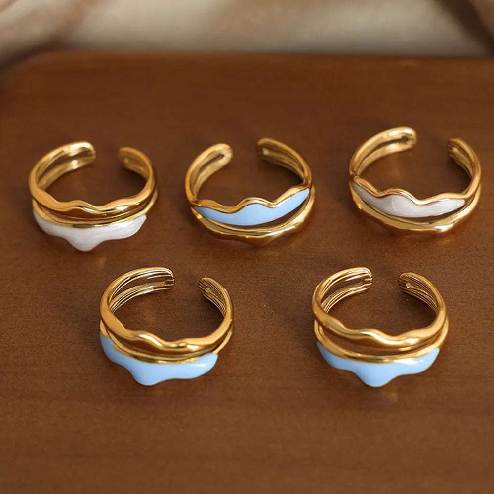 18K Gold - Plated Open Ring - Extrinsic Beauty