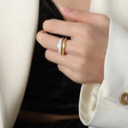 18K Gold - Plated Open Ring - Extrinsic Beauty