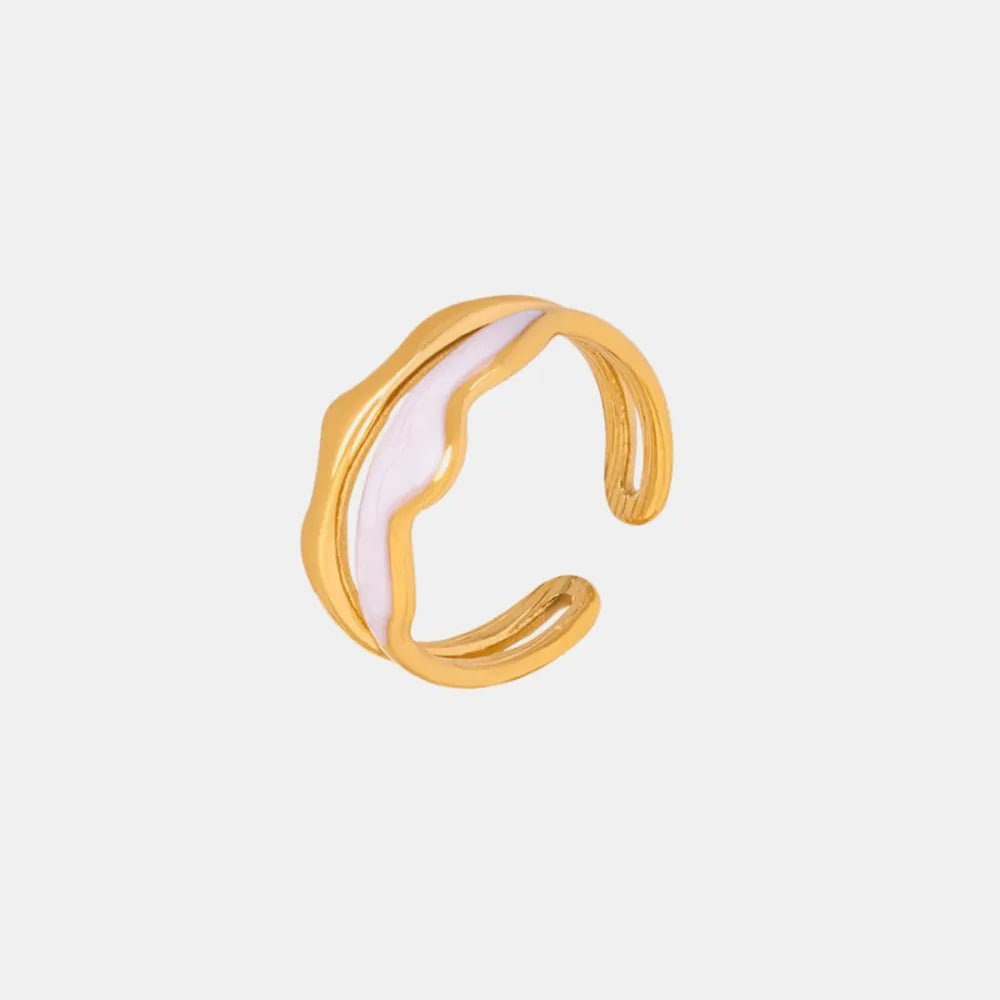 18K Gold - Plated Open Ring - Extrinsic Beauty