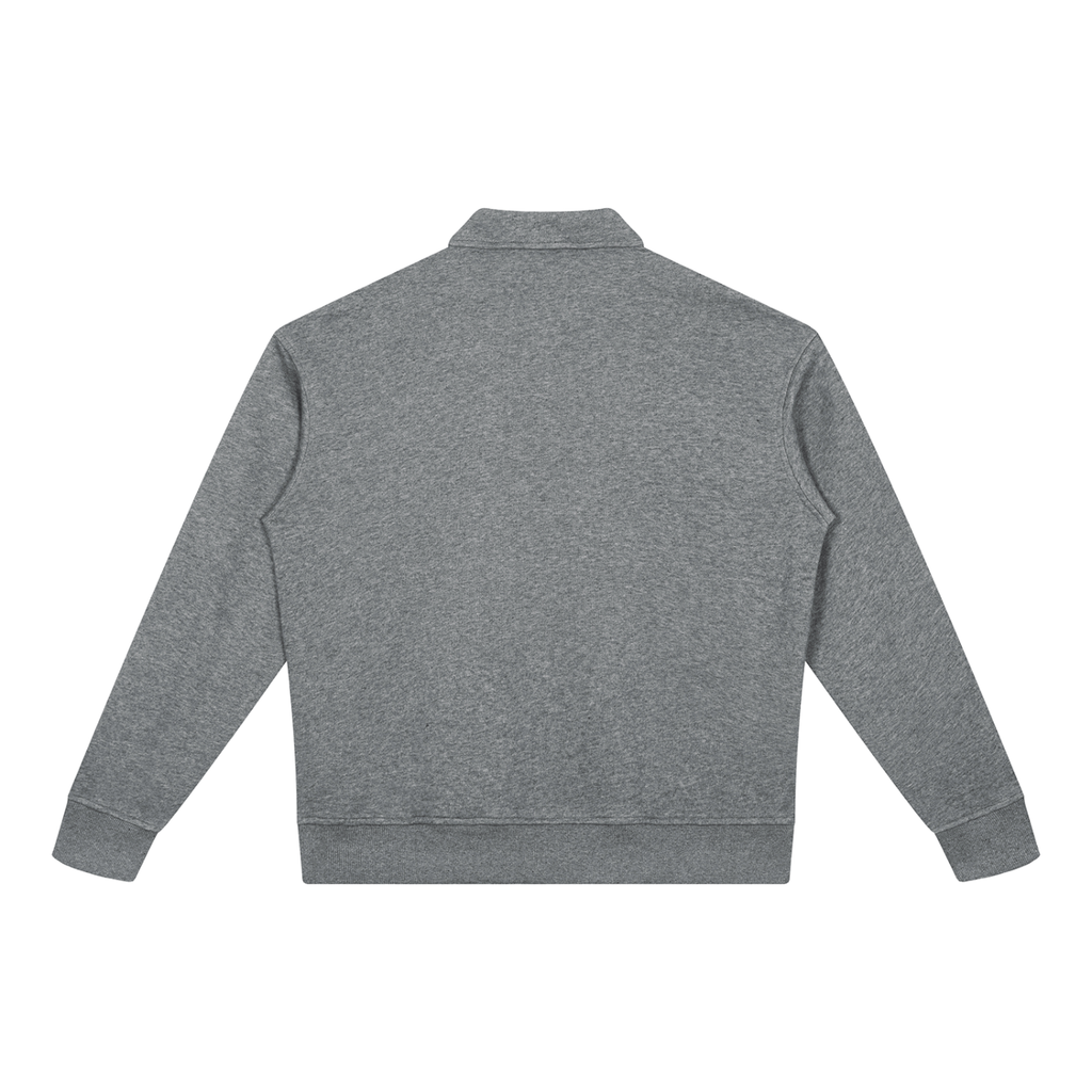 Unisex Boxy Quarter-Zip Sweatshirt