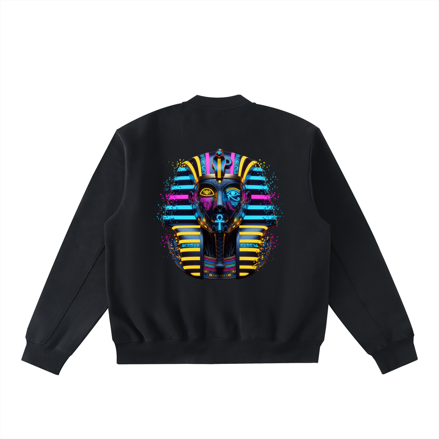 Essential Zip-Up Fleeced Varsity Jacket