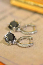 2 Carat Moissanite 925 Sterling Silver Drop Earrings - Extrinsic Beauty