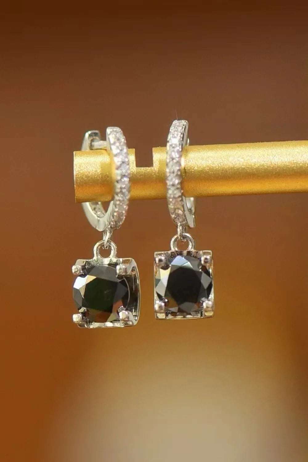 2 Carat Moissanite 925 Sterling Silver Drop Earrings - Extrinsic Beauty