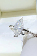2 Carat Moissanite 925 Sterling Silver Ring - Extrinsic Beauty