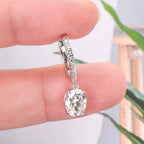 3 Carat Moissanite 925 Sterling Silver Earrings - Extrinsic Beauty