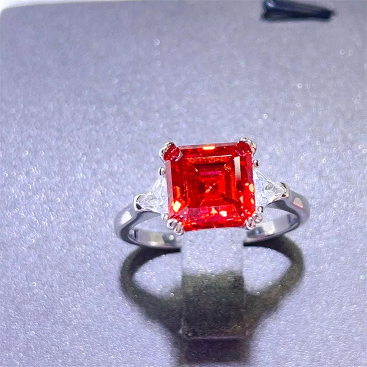 3 Carat Moissanite 925 Sterling Silver Ring - Extrinsic Beauty