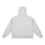Boxy Button Placket Hoodie