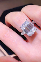 5 Carat Moissanite 925 Sterling Silver Ring - Extrinsic Beauty