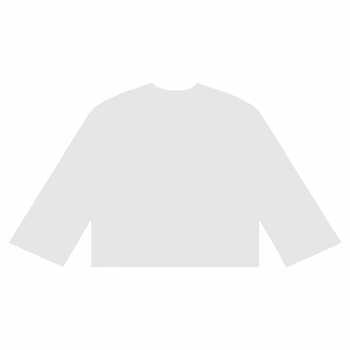 White unisex waffle knit T-shirt with crew neck and short sleeves