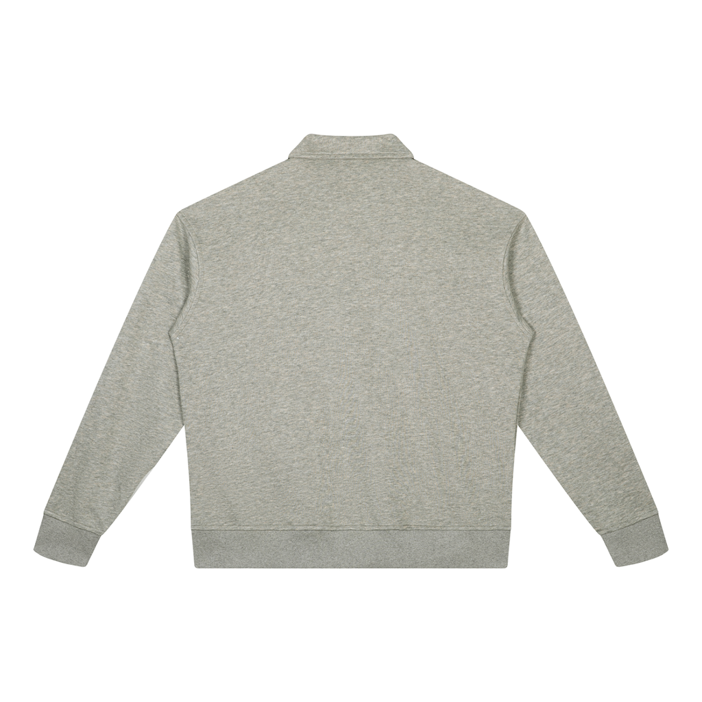 Unisex Boxy Quarter-Zip Sweatshirt