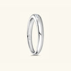 925 Sterling Silver Inlaid Moissanite Ring - Extrinsic Beauty