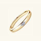 925 Sterling Silver Inlaid Moissanite Ring - Extrinsic Beauty