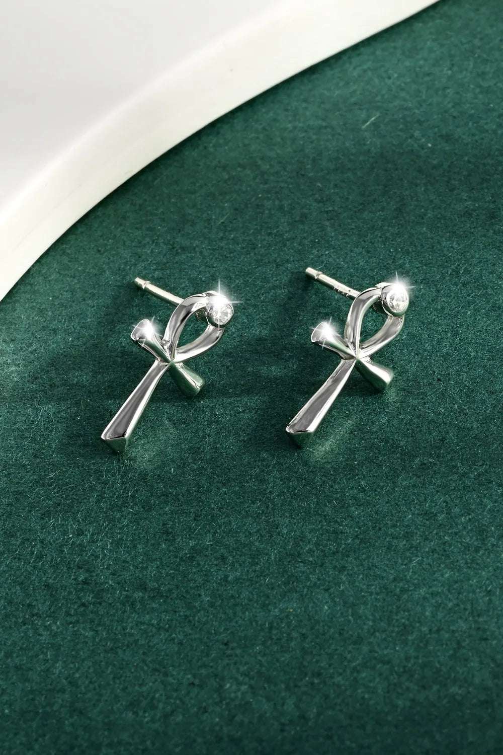 925 Sterling Silver Inland Zircon Earrings - Extrinsic Beauty
