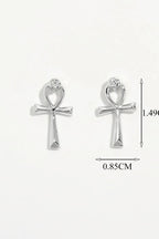 925 Sterling Silver Inland Zircon Earrings - Extrinsic Beauty