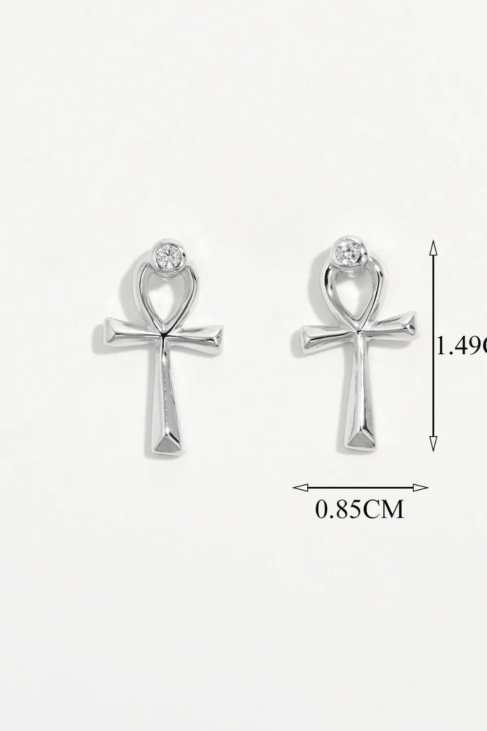 925 Sterling Silver Inland Zircon Earrings - Extrinsic Beauty