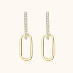 925 Sterling Silver Moissanite Earrings - Extrinsic Beauty