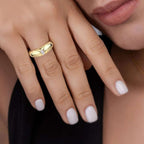 925 Sterling Silver Moissanite Ring - Extrinsic Beauty