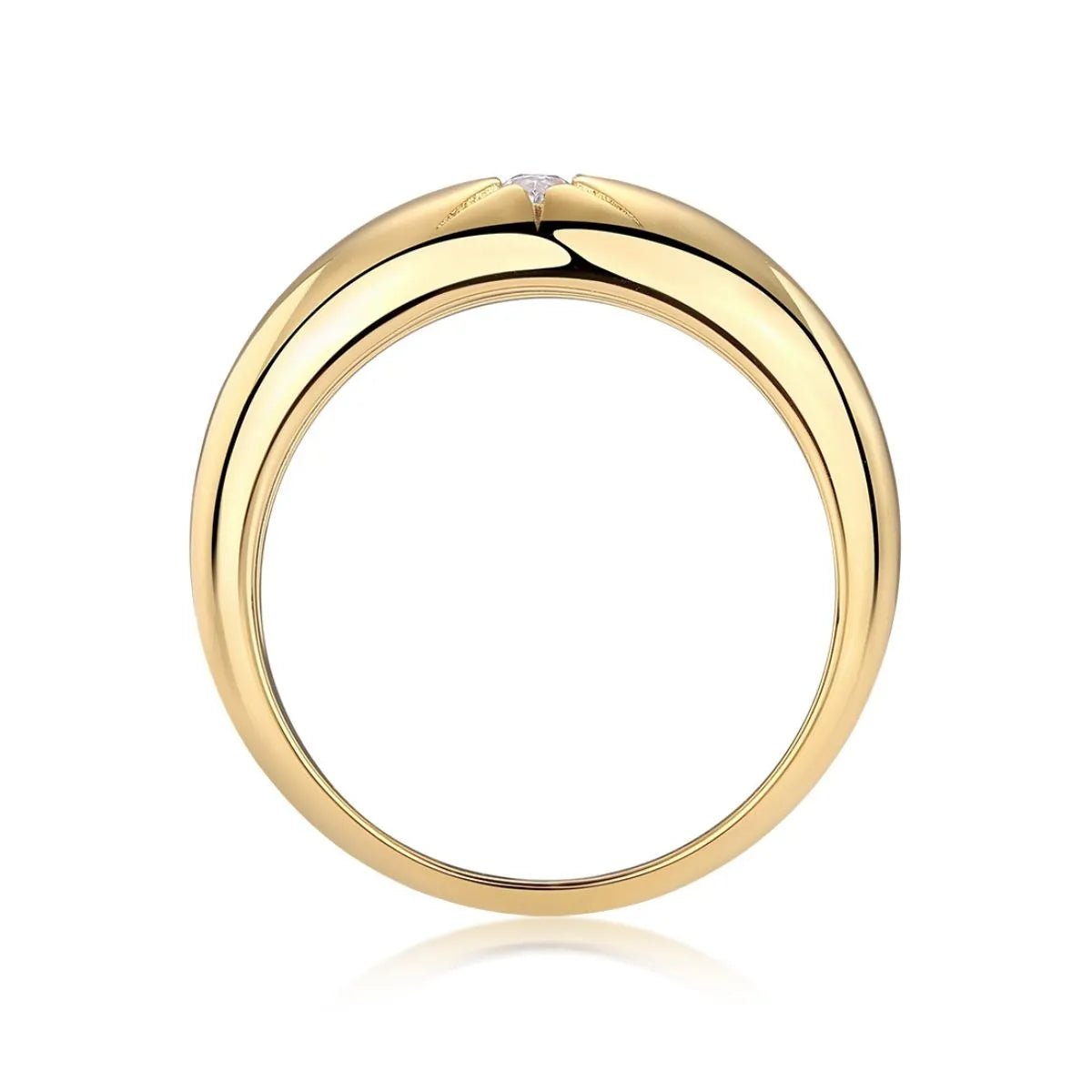 925 Sterling Silver Moissanite Ring - Extrinsic Beauty