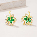 925 Sterling Silver Moissanite Stud Earrings - Extrinsic Beauty