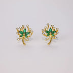 925 Sterling Silver Moissanite Stud Earrings - Extrinsic Beauty
