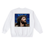 Oversized Crewneck Taped Sweatshirt