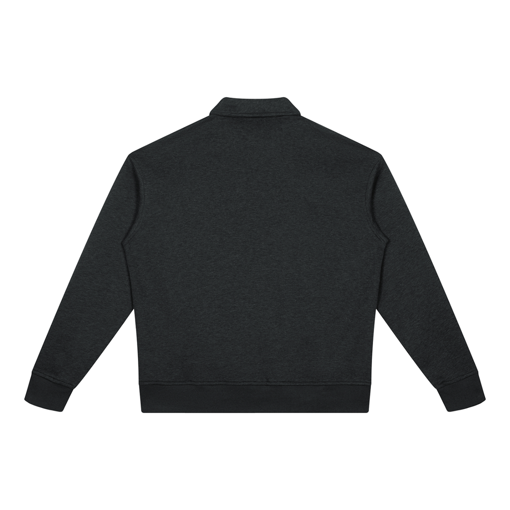 Unisex Boxy Quarter-Zip Sweatshirt