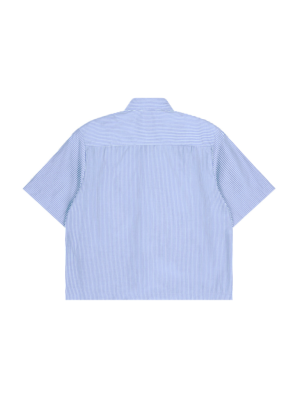 Oversized Vertical Stripe Boxy Shirt
