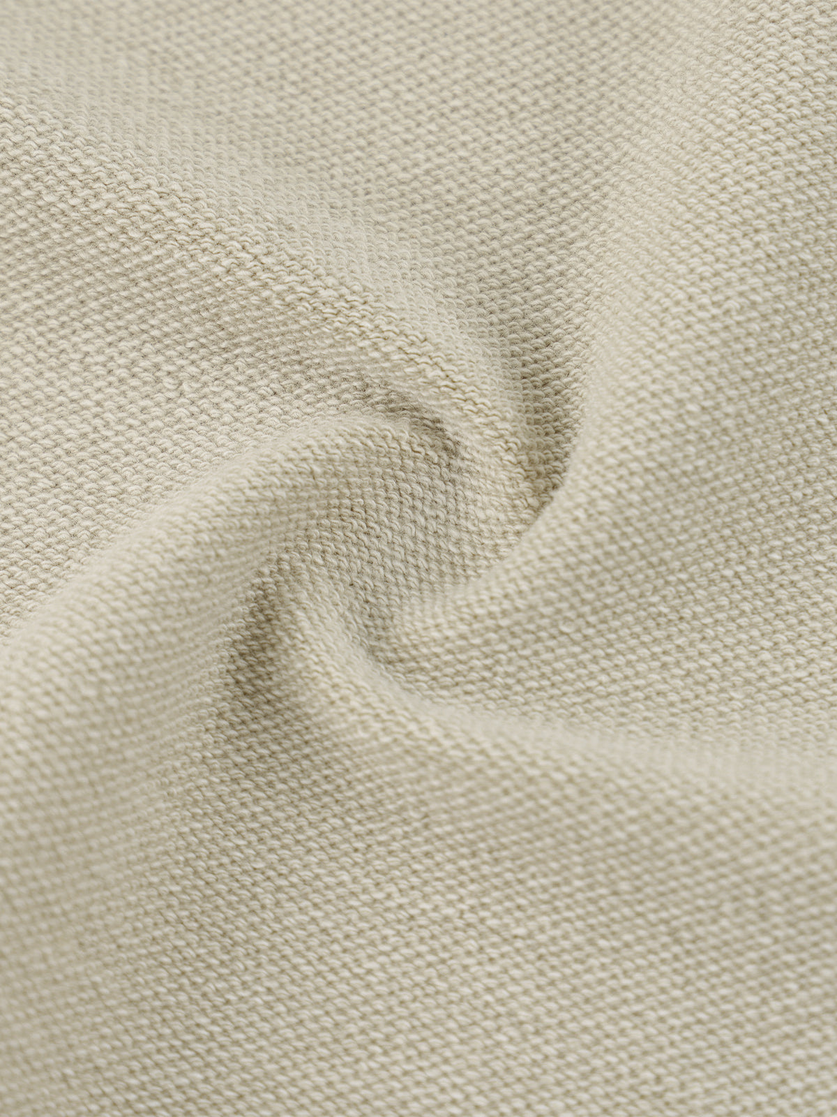 Vintage wash sweatshirt fabric texture with woven knit surface detail