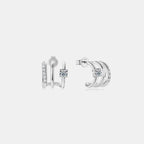 Moissanite 925 Sterling Silver Earrings - Extrinsic Beauty