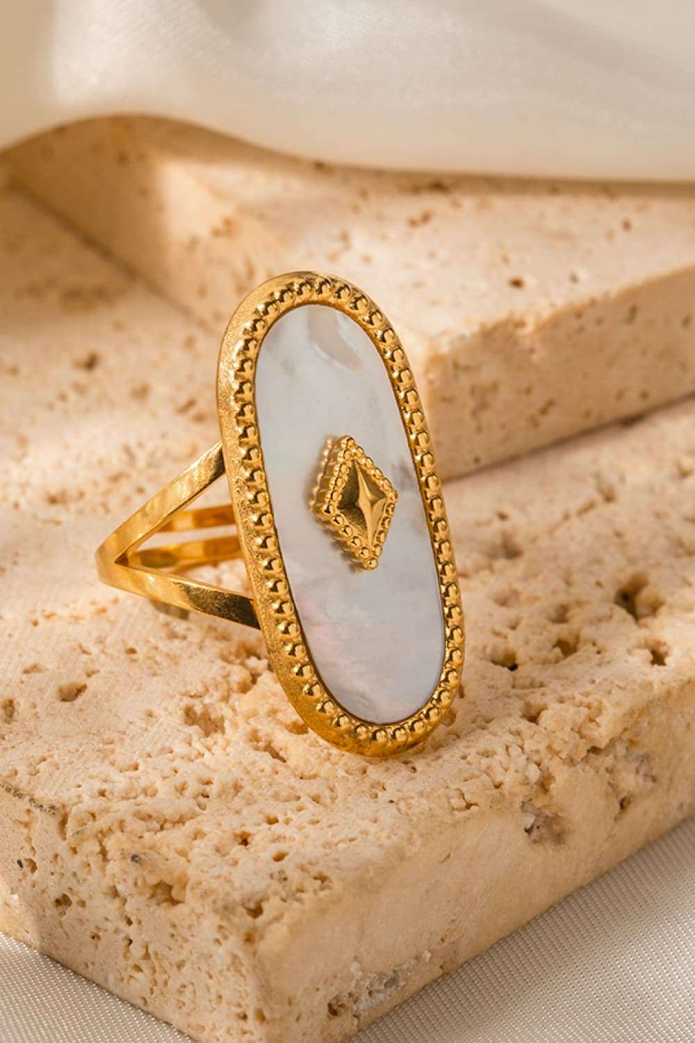 Natural Stone Copper Ring - Extrinsic Beauty