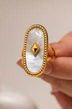 Natural Stone Copper Ring - Extrinsic Beauty