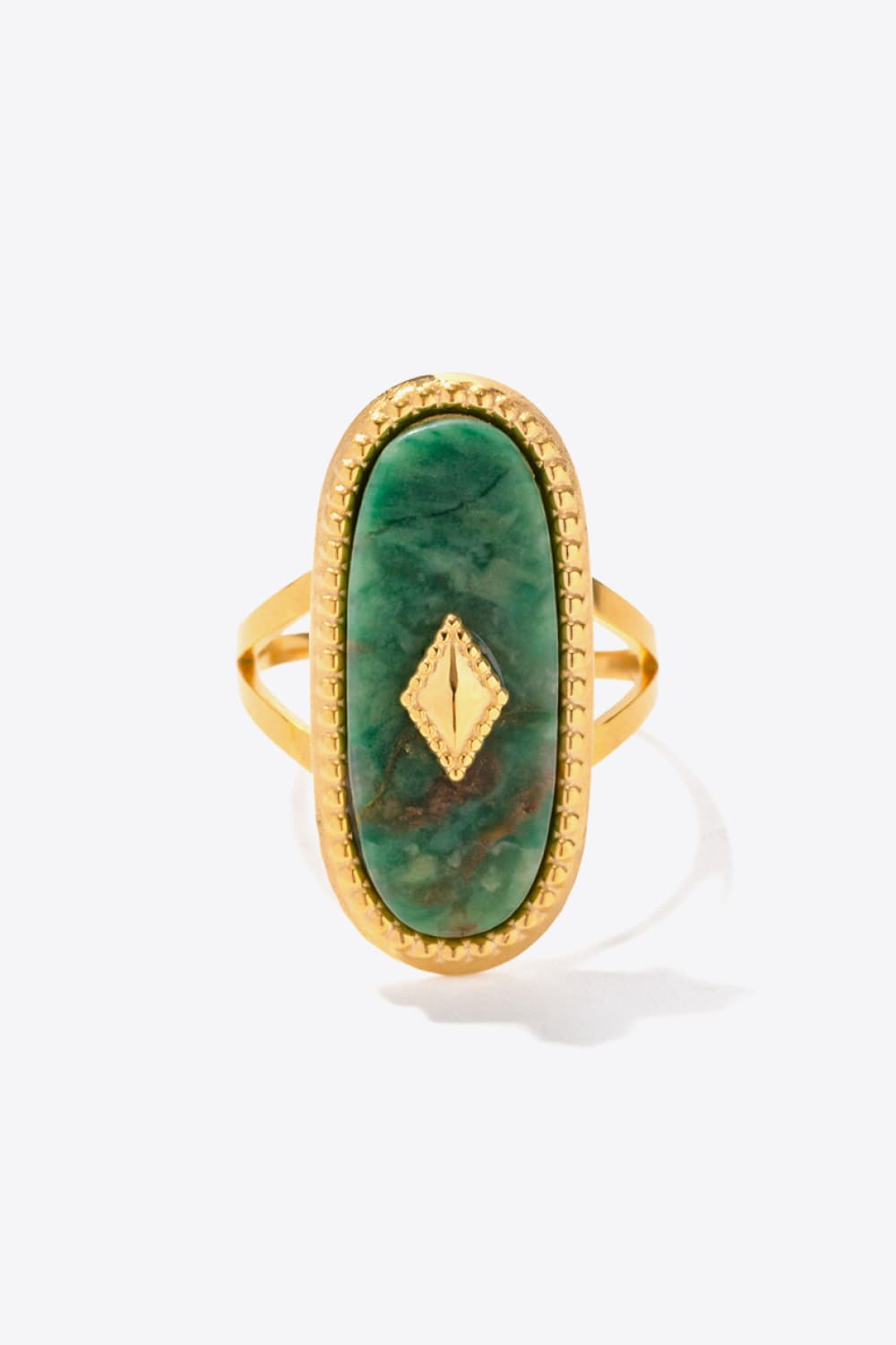 Natural Stone Copper Ring - Extrinsic Beauty
