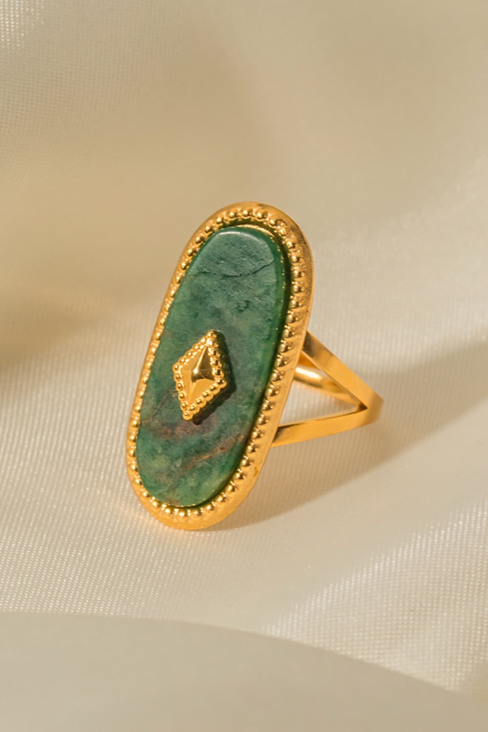 Natural Stone Copper Ring - Extrinsic Beauty