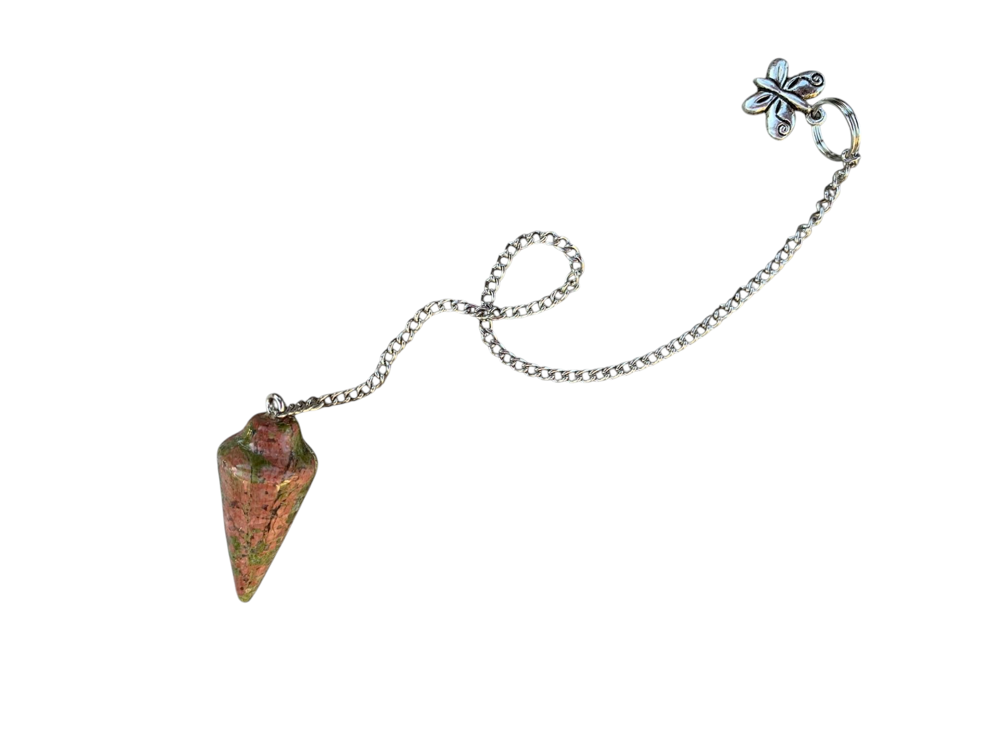 Unakite Dowsing Pendulum/ Bracelet