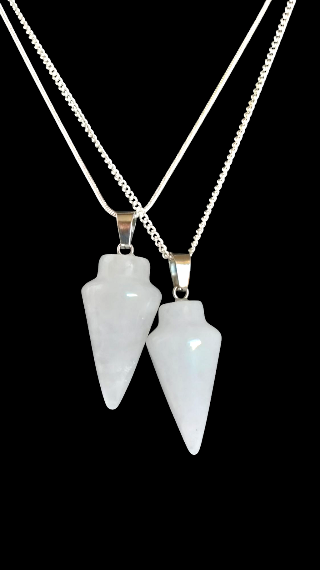 925 Pure silver chain Pendulum Necklace