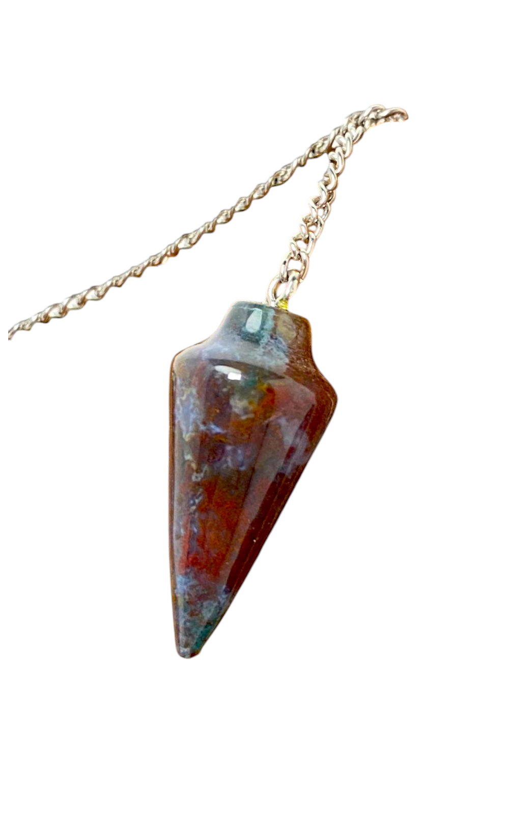 Indian Agate Pendulum & Mystery Charm | Bag Charm