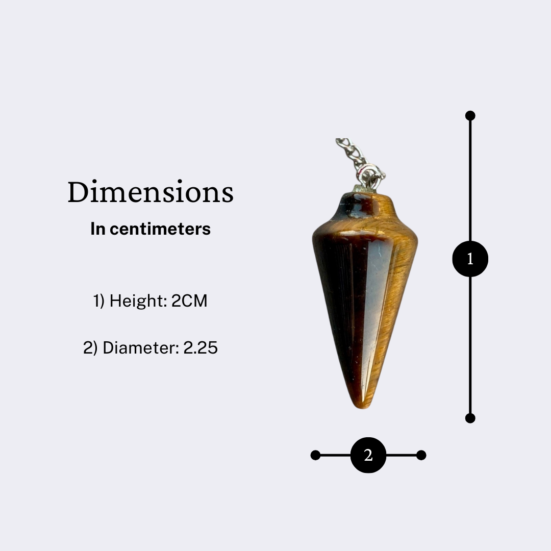 Extrinsic Beauty Natural Gemstone Pendulum