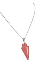 925 silver chain Pendulum Necklace