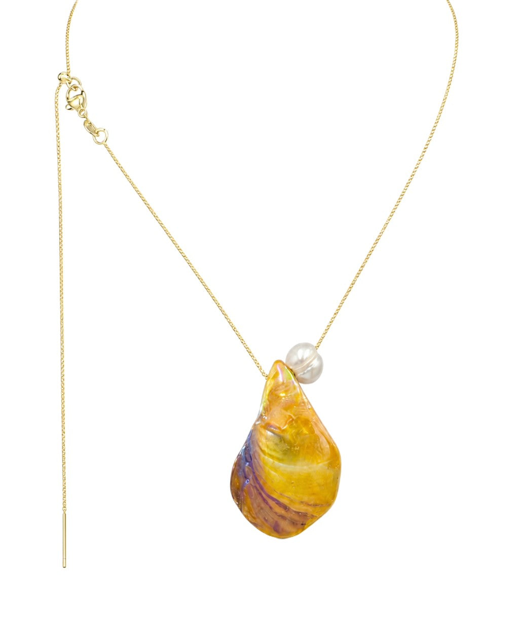 Natural Shell & freshwater Pearl