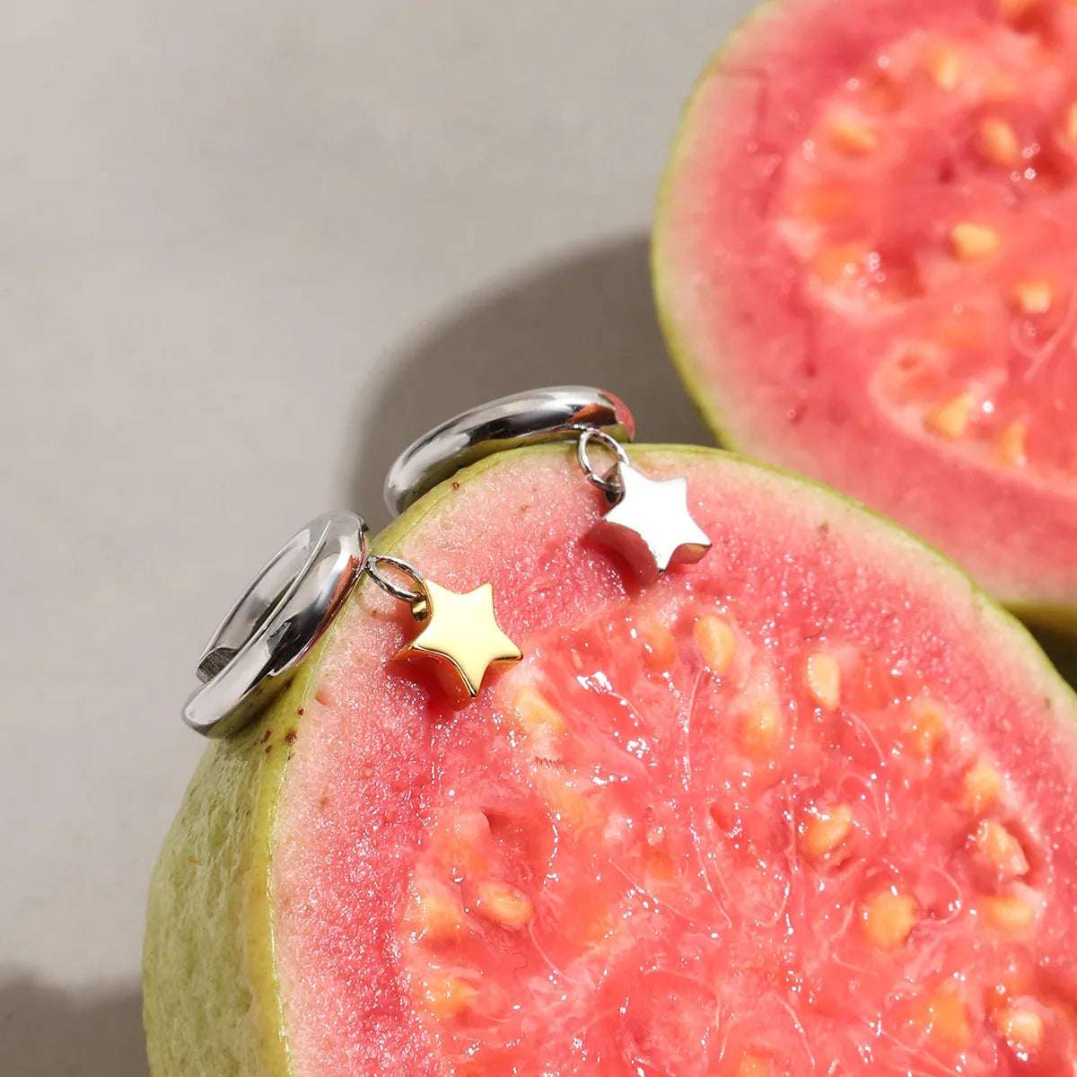 Stainless Steel Star Clip On Earrings - Extrinsic Beauty