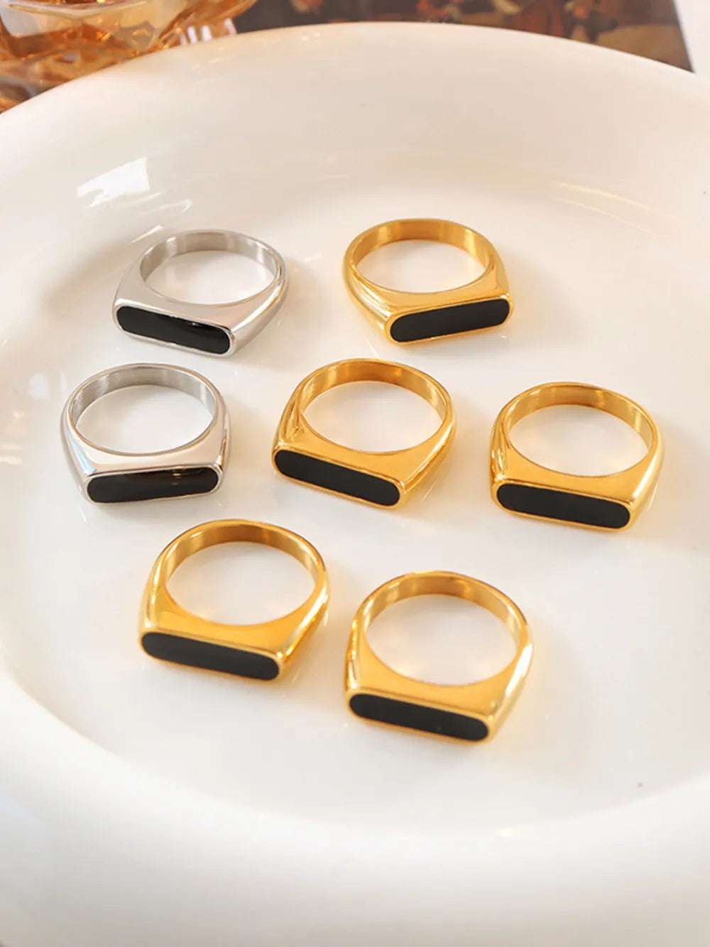Titanium Steel Oil Drip Ring - Extrinsic Beauty
